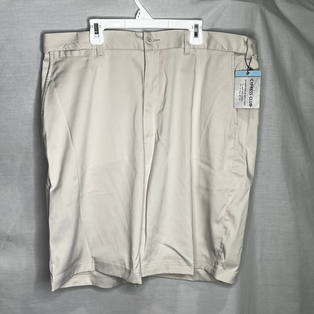 Cyprus Club Shorts Khaki Comfort Fit Pockets 38 New